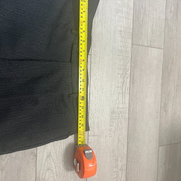 Sean John Suit Mens 36S 36 Short Black Pin Stripe 2pc Jacket Pants Suit - Picture 14 of 16